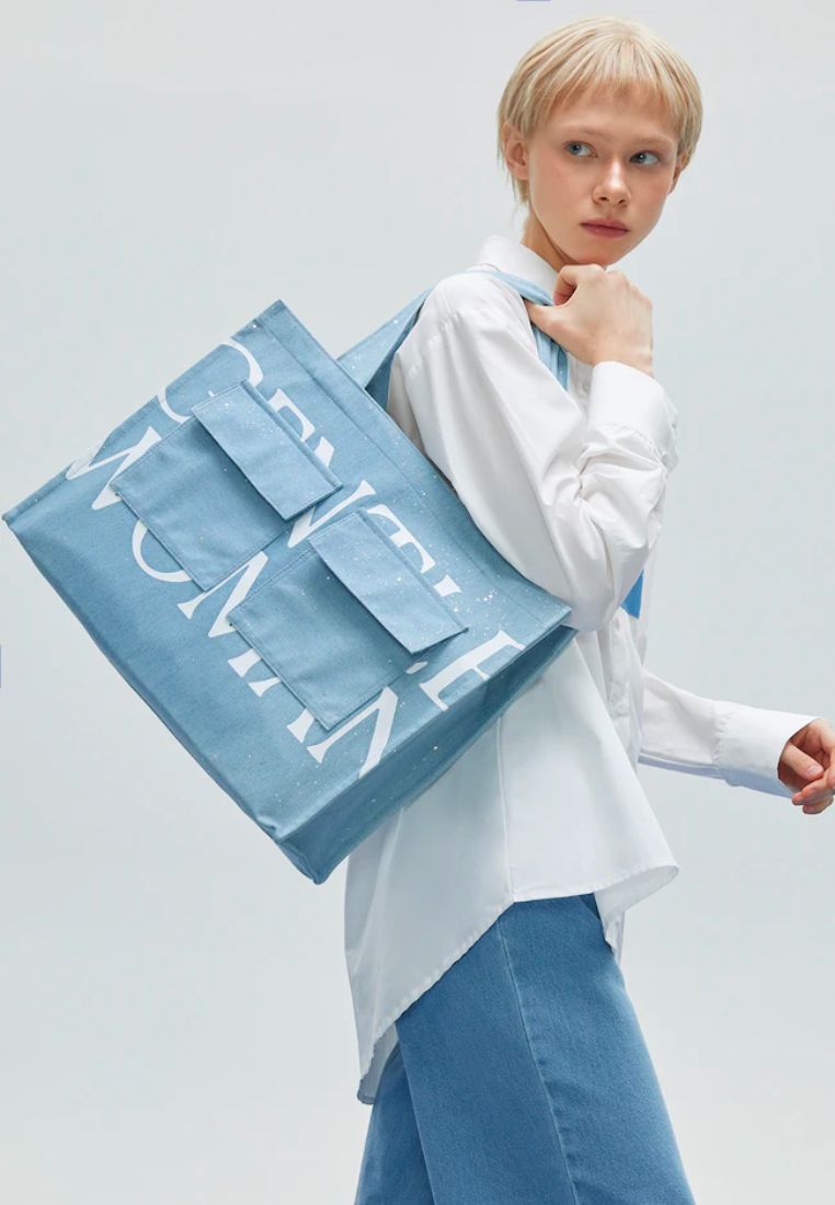 Double Pocket Box Tote