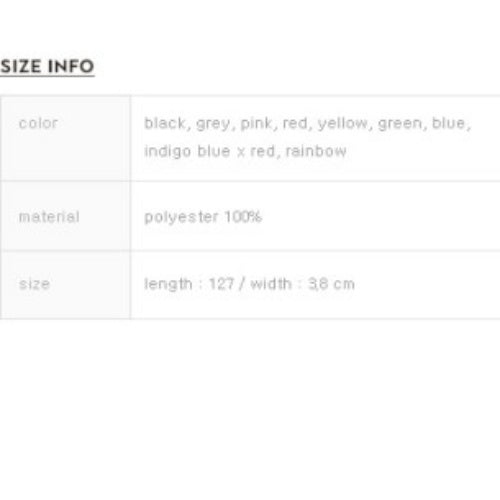 PLAIN DOUBLE RING BELT BLUE