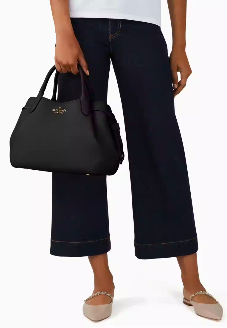 Dumpling Large Satchel Black