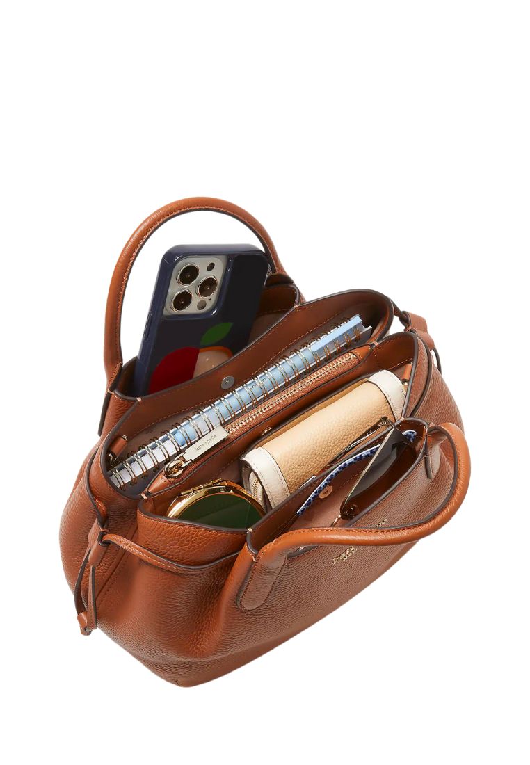 Dumpling Small Satchel Warm Gingerbread