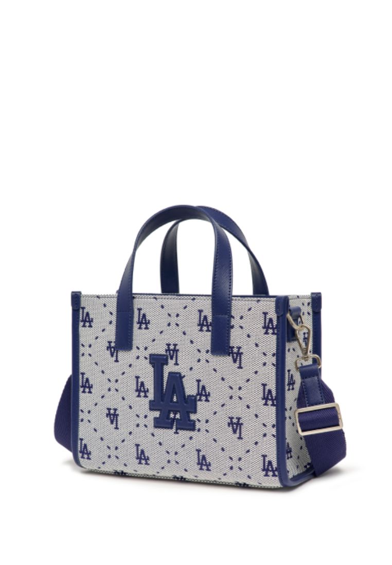 Big Dia MONOGRAM Jacquard S-Tote Bag LA DODGERS Navy