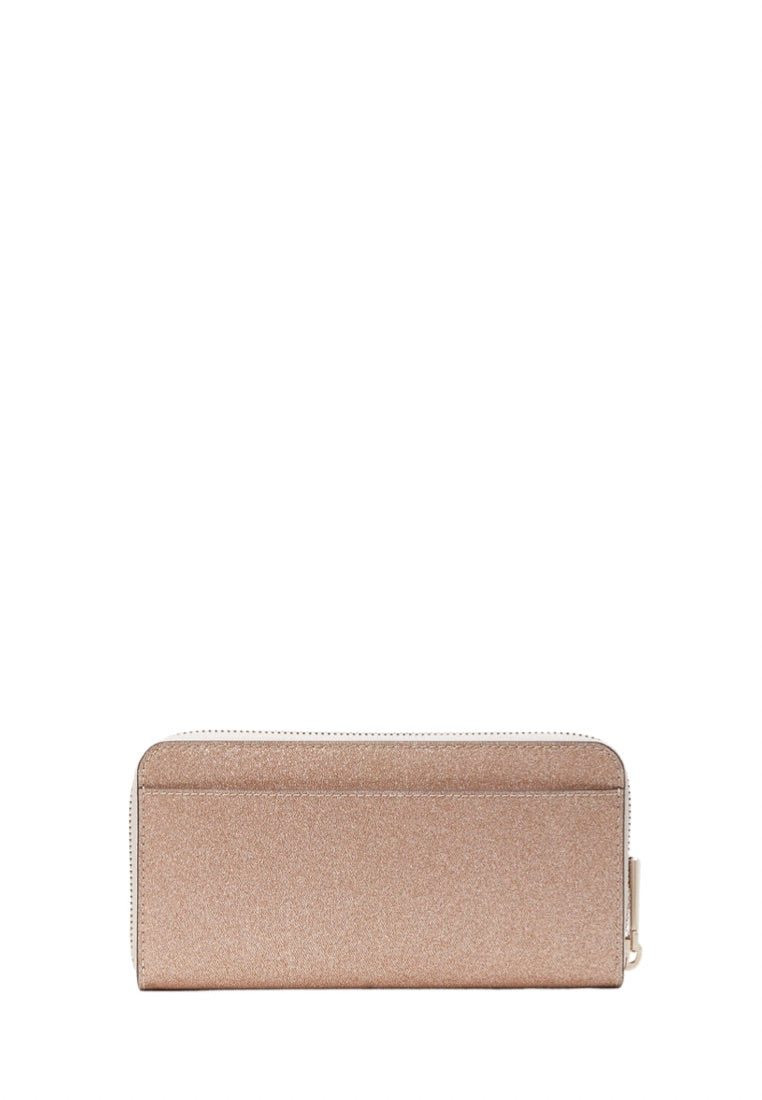 Tinsel Boxed Large Continental Wallet Rose Gold