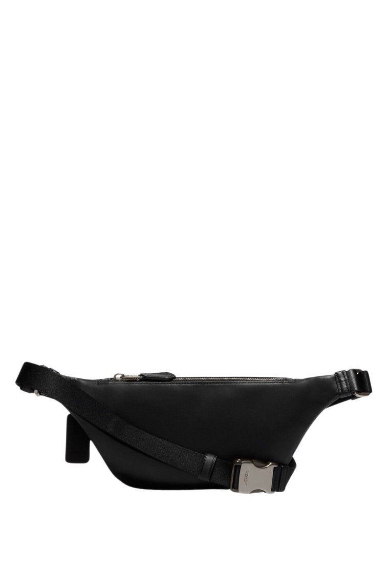 Warren Mini Belt Bag In Signature Canvas Charcoal