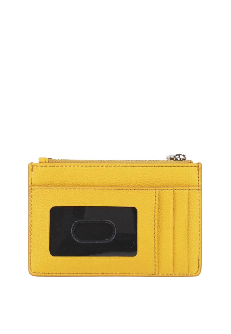 Flat Compact Wallet Yellow