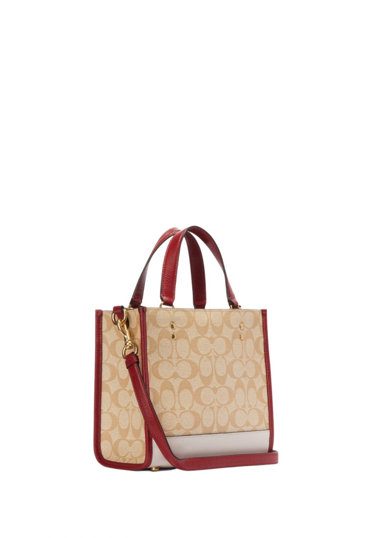 Lunar New Year Dempsey Tote 22 In Signature Canvas With Rabbit And Carriage