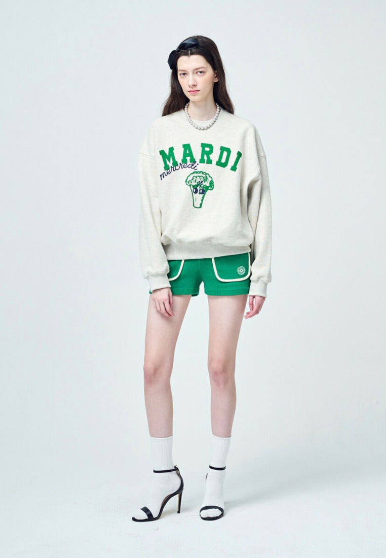 Sweatshirt Broccoli Oatmeal