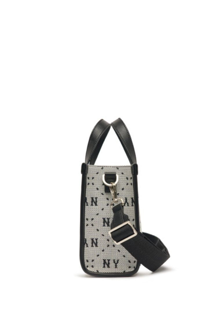 Big Dia MONOGRAM Jacquard S-Tote Bag NEW YORK YANKEES Black