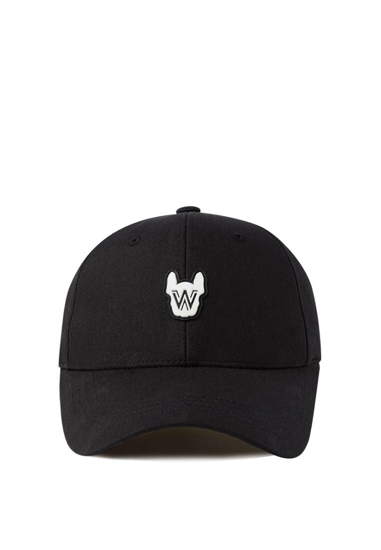 Basic Wappen Hard Ball Cap Black
