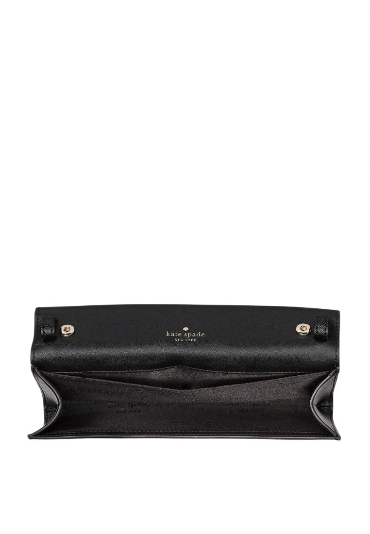 Dana Small Flap Crossbody Black