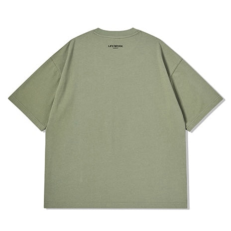 Silver Figure T-Shirt Light Khaki