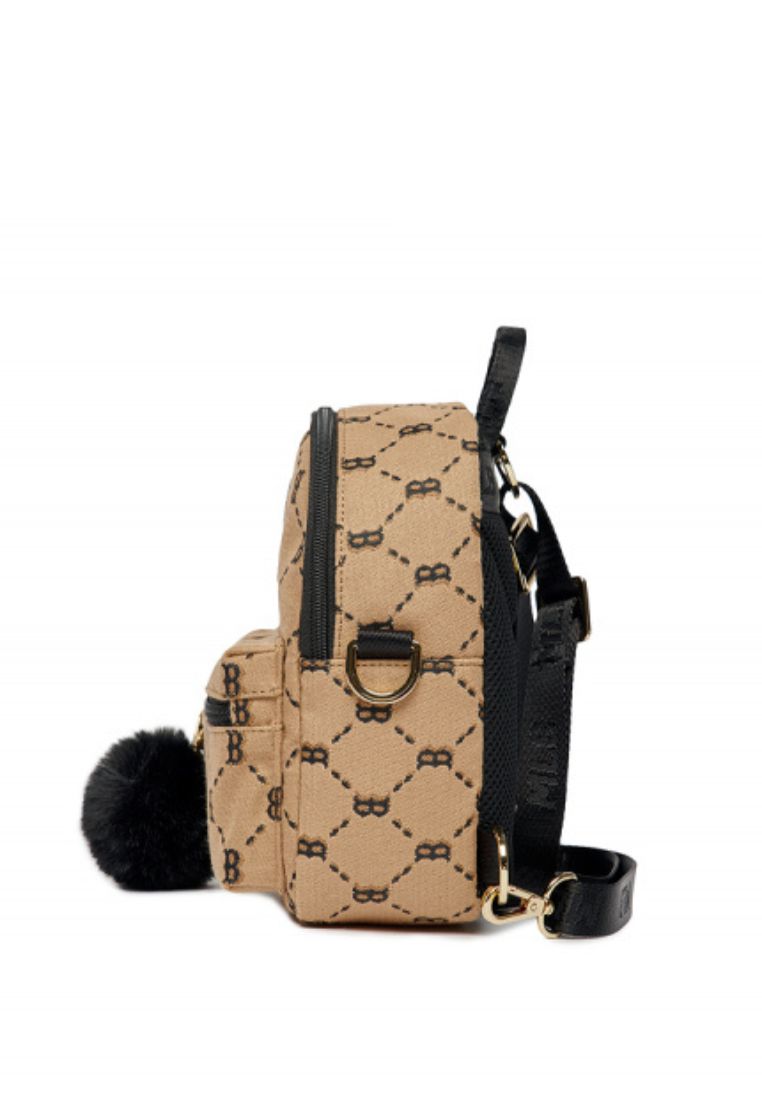 Dia Monogram Jacquard Mini Backpack BOSTON REDSOX Beige