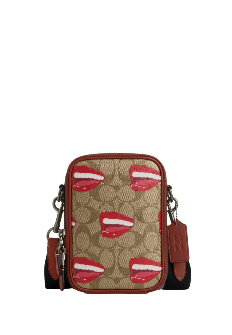 Coach X Tom Wesselmann Stanton Crossbody In Signature Canvas