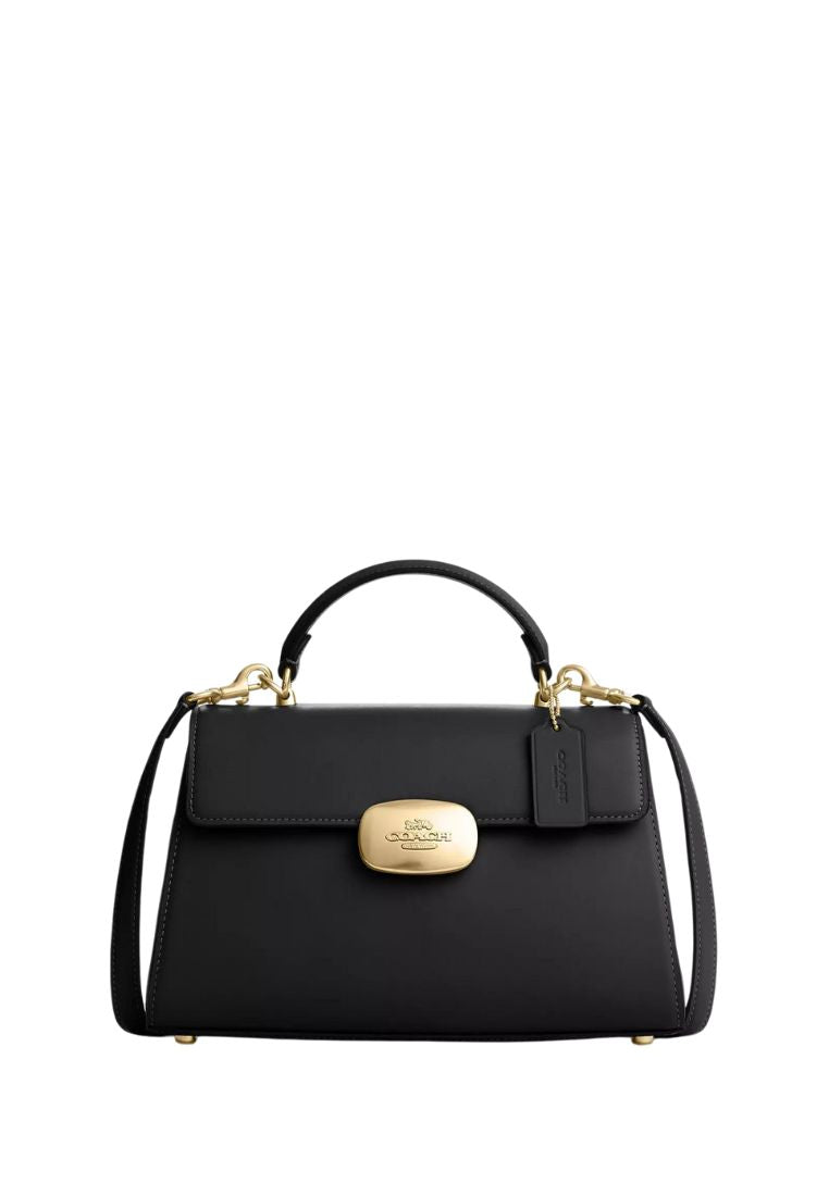 Eliza Top Handle Gold Black