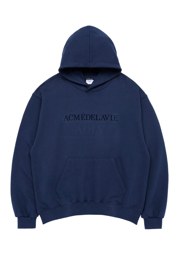 Essential Logo SEASON2 Hoodie Navy