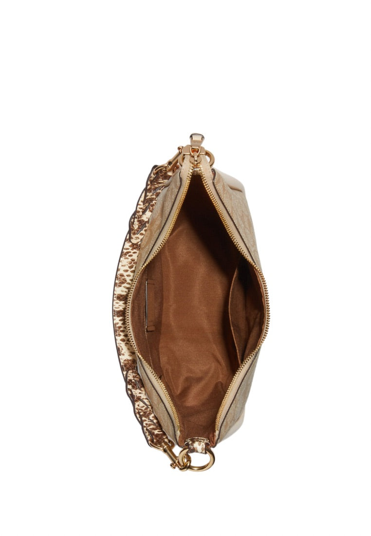 Jules Hobo In Signature Canvas Ivory Multi