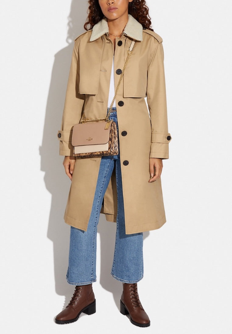 Klare Crossbody In Colorblock Ivory Multi