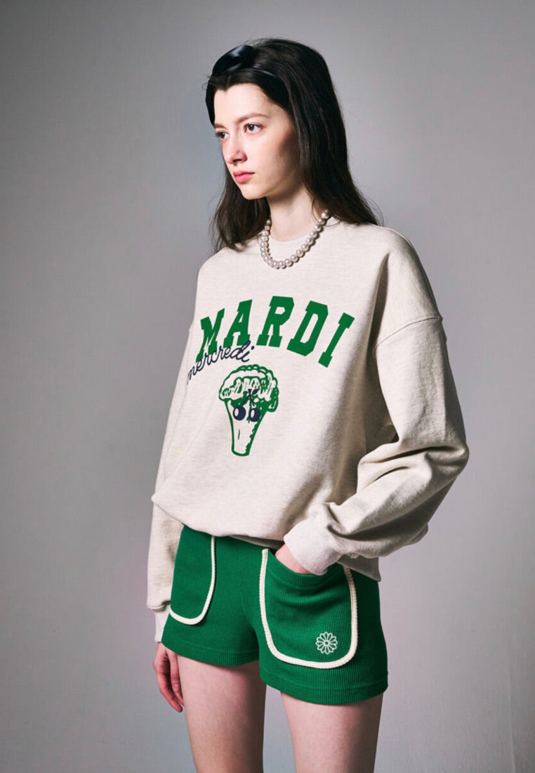 Sweatshirt Broccoli Oatmeal