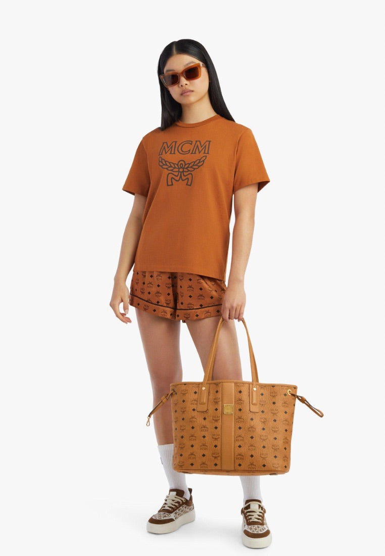 Reversible Liz Shopper in Visetos Cognac