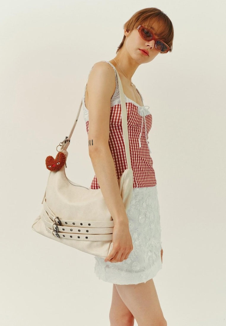 Trio Belt Mug Bag L Savage Cream