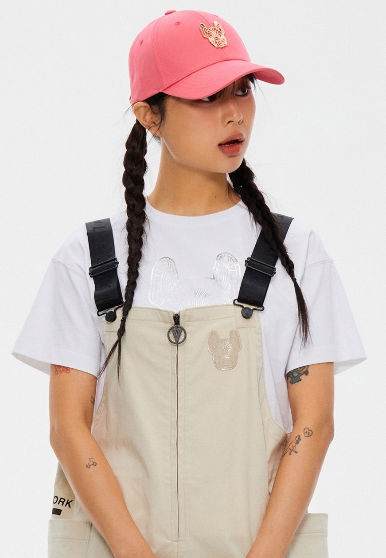 Metal Radog Face Ball Cap Pink