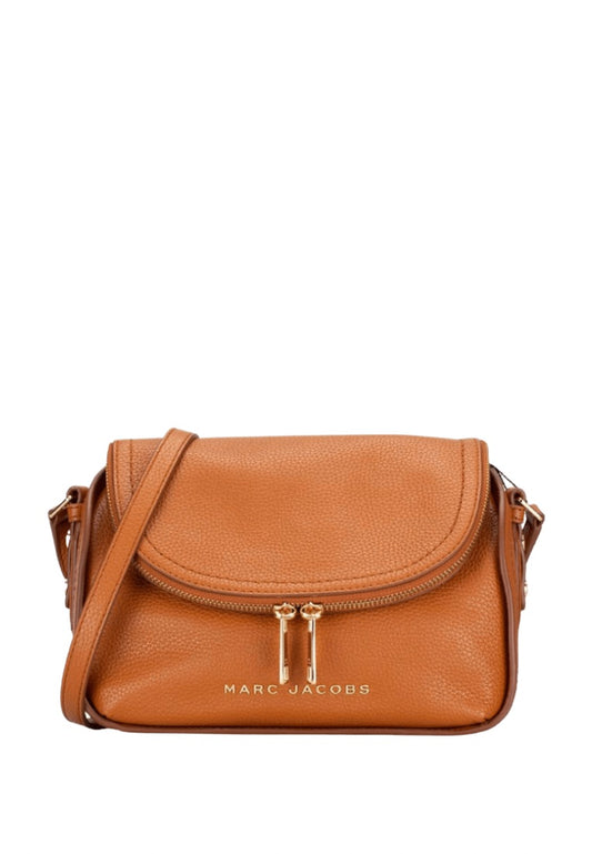 The Groove Leather Mini Messenger Smoked Almond
