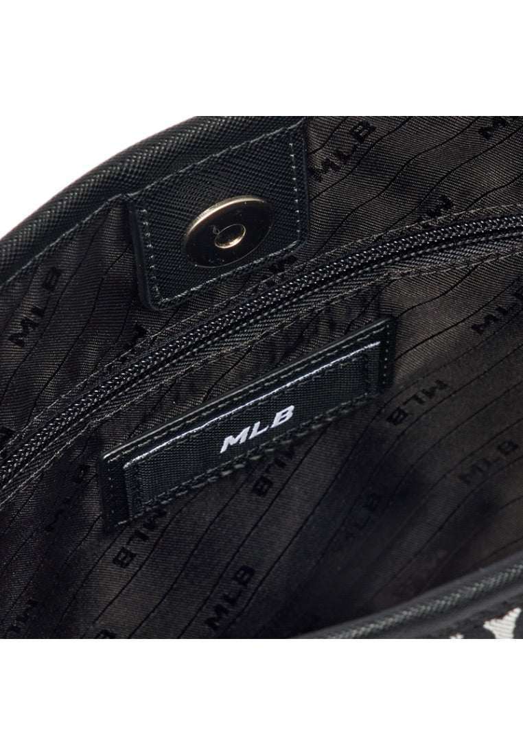 Big Classic MONOGRAM Jacquard New Bucket Bag NEW YORK YANKEES black