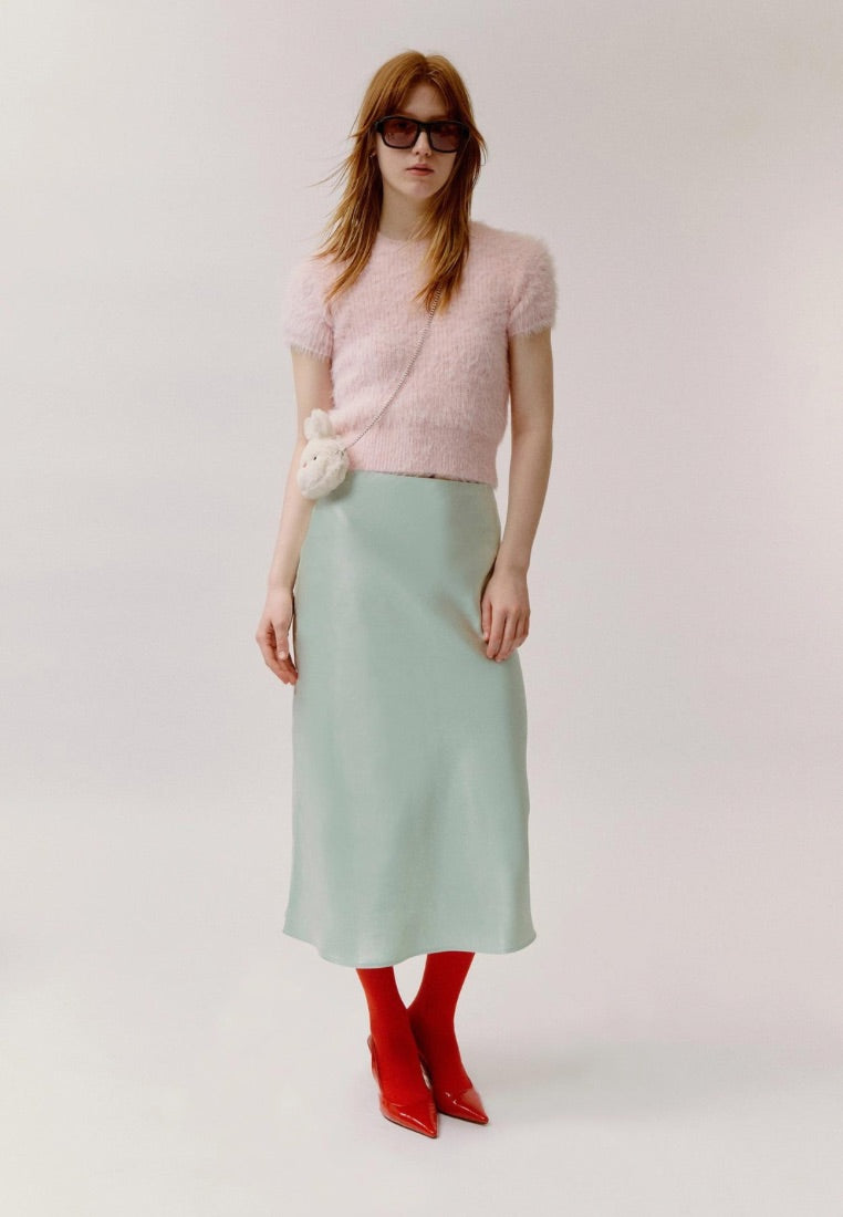 Tokiyom Mini Pouch Eco Fur Ivory