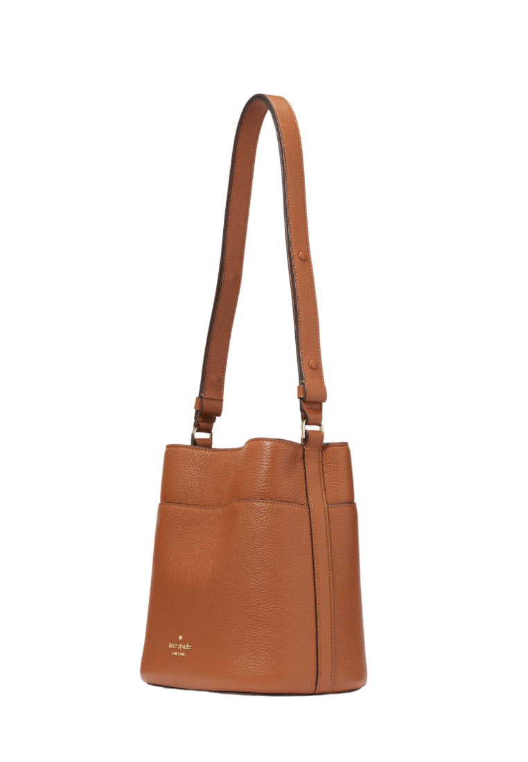 Leila Small Bucket Bag Warm Gingerbread