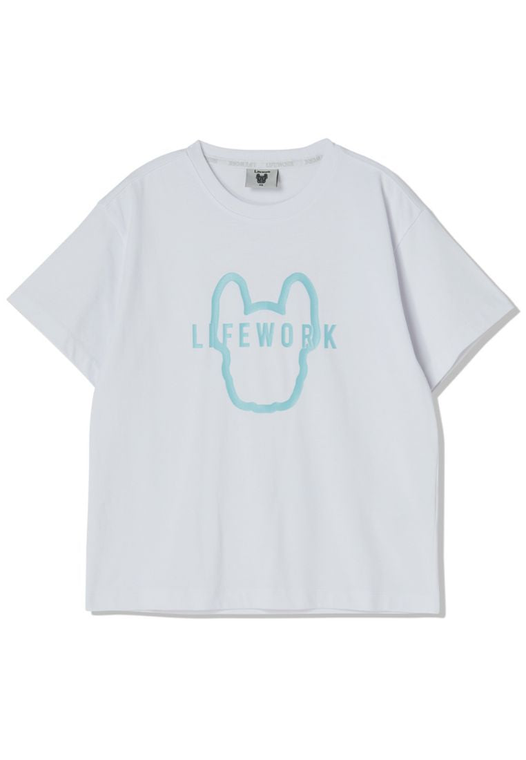 Figure Silhouette T-Shirt White