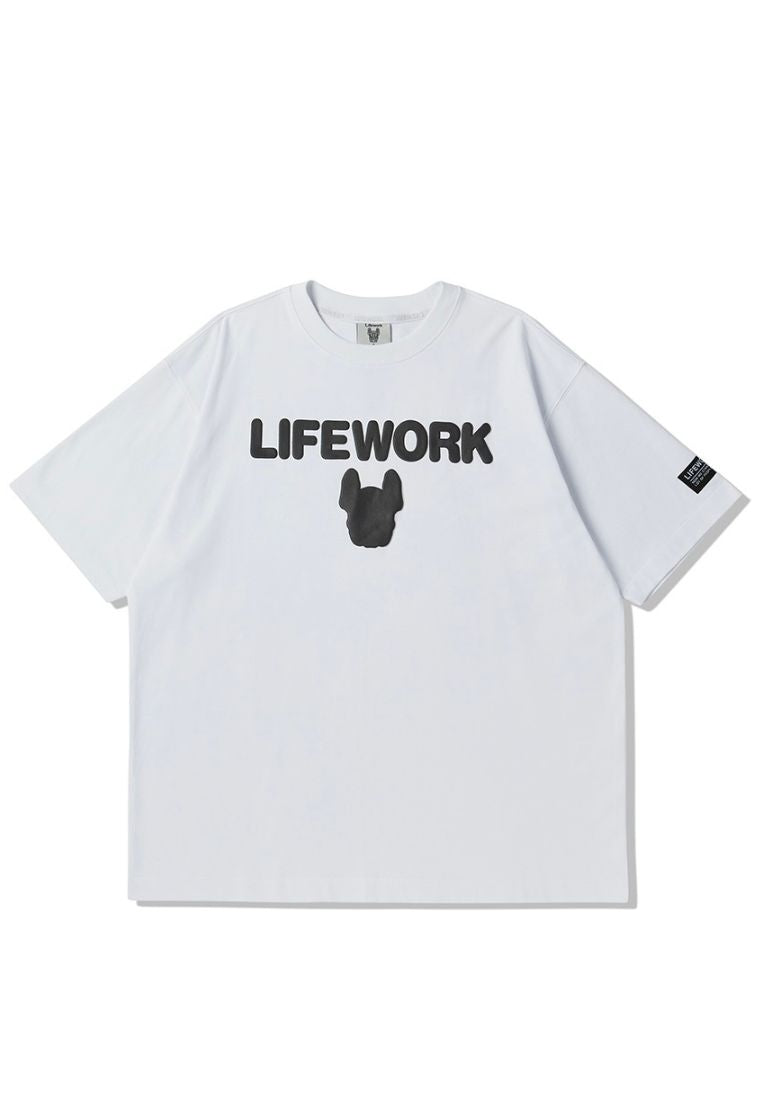 Fire Radog T-Shirt White