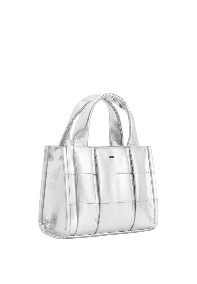 Freya Mini Tote Bag - Silver
