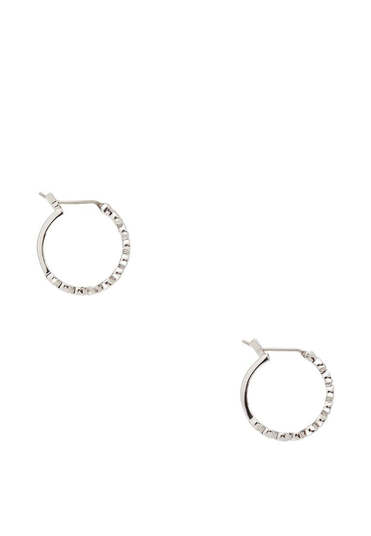 Full Circle Huggies Clear Silver