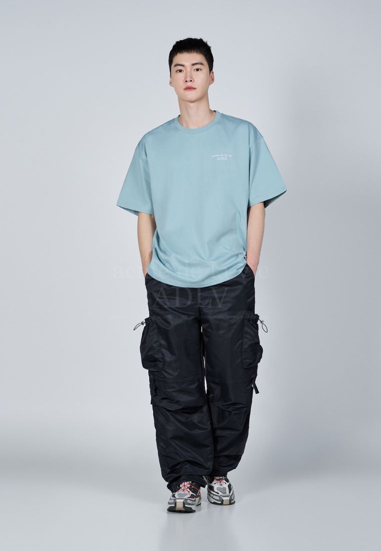 Fuzzy Dragon Artwork Short Sleeve T-Shirt Dark Mint