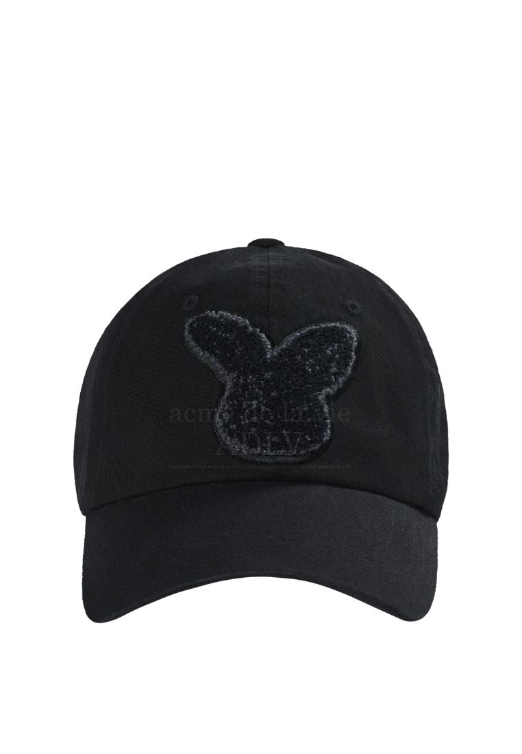 Fuzzy Rabbit Boucle Ball Cap Black