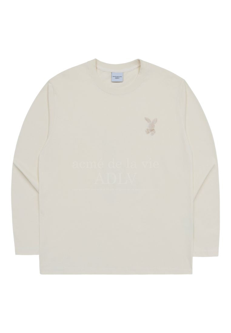 Fuzzy Rabbit Long Sleeve T-Shirt Cream