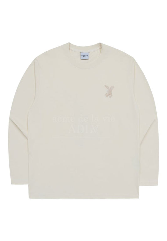 Fuzzy Rabbit Long Sleeve T-Shirt Cream