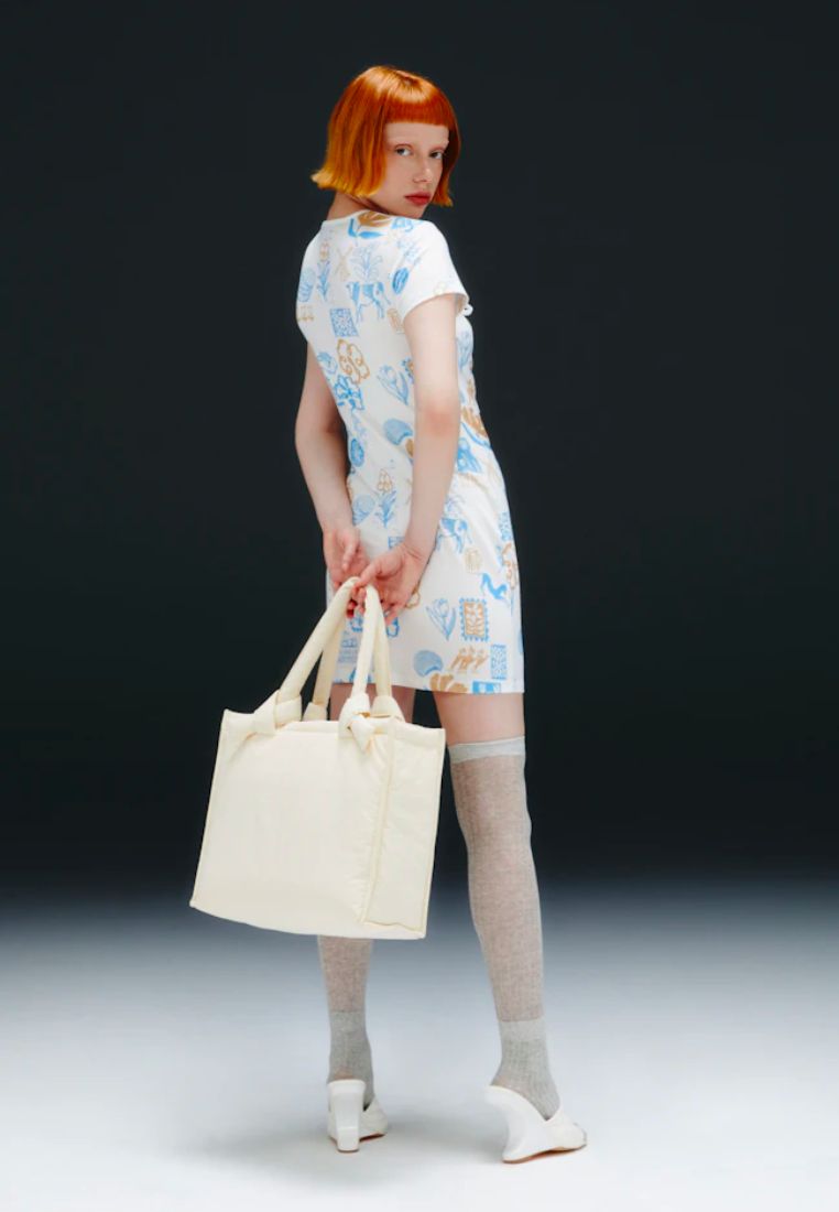 Puffer Box Tote Bag