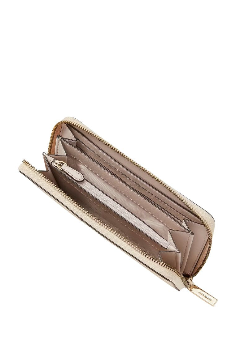 Glimmer Boxed Large Continental Wallet Gold