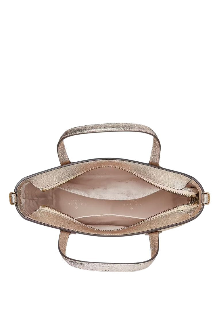 Glimmer Satchel Gold