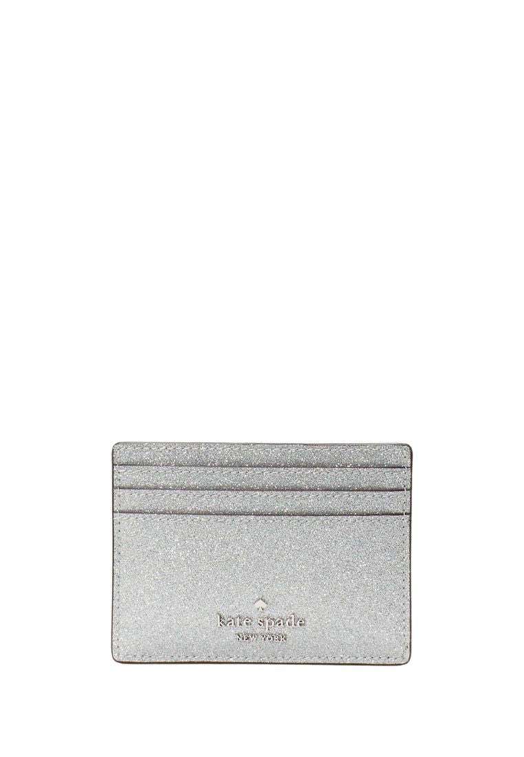 Glimmer Small Slim Card Holder Lunar Light