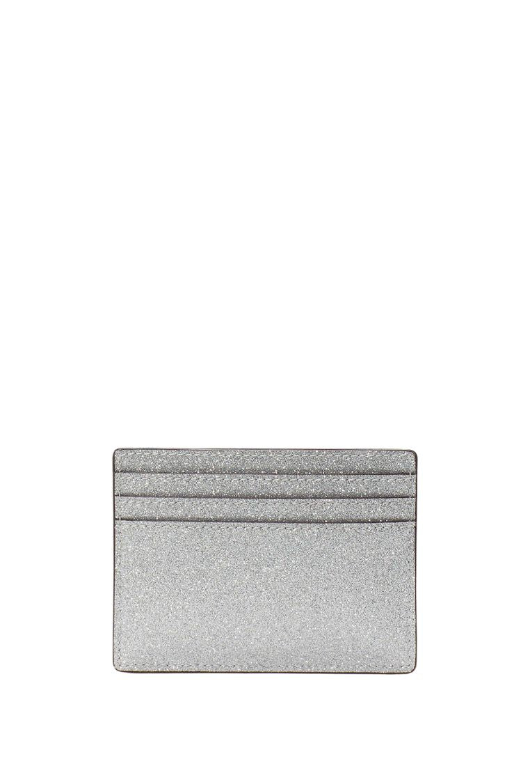 Glimmer Small Slim Card Holder Lunar Light
