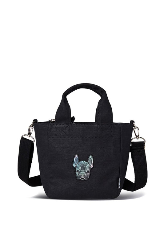 Gradation Radog Two Way Tote Bag Black
