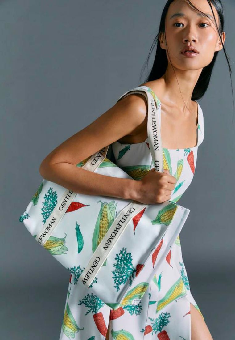 Grandma's Garden Box Tote