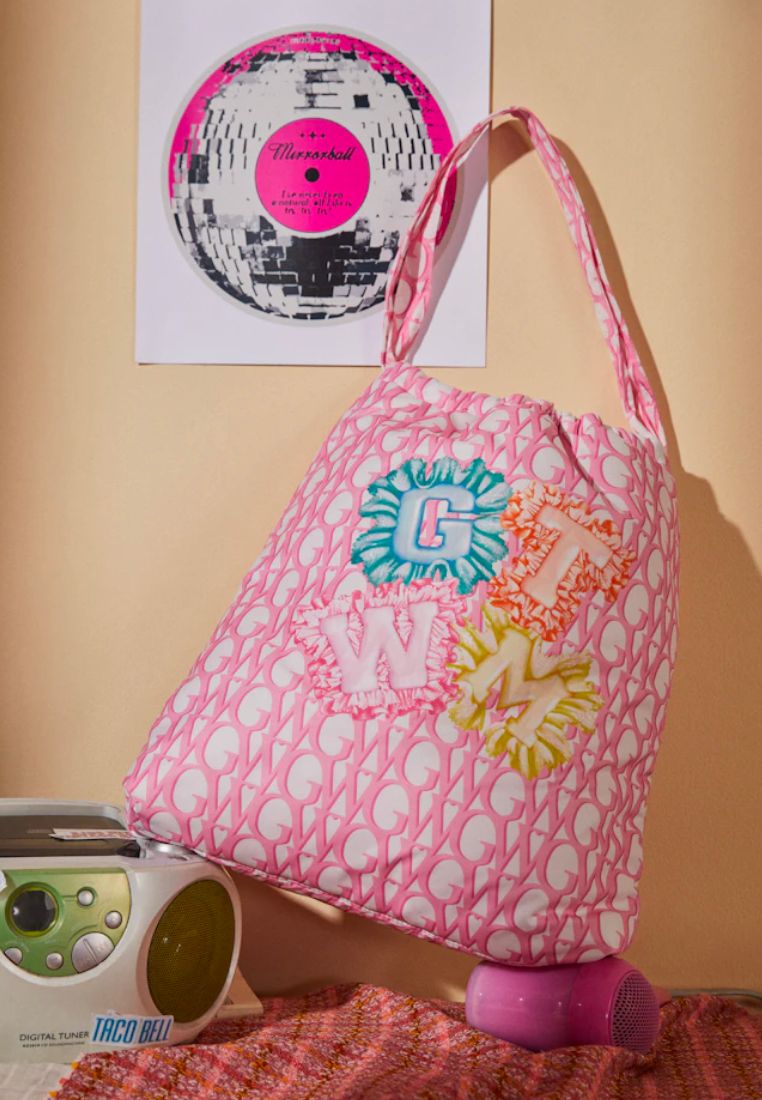 GTWM Ruffle Monogram Bag