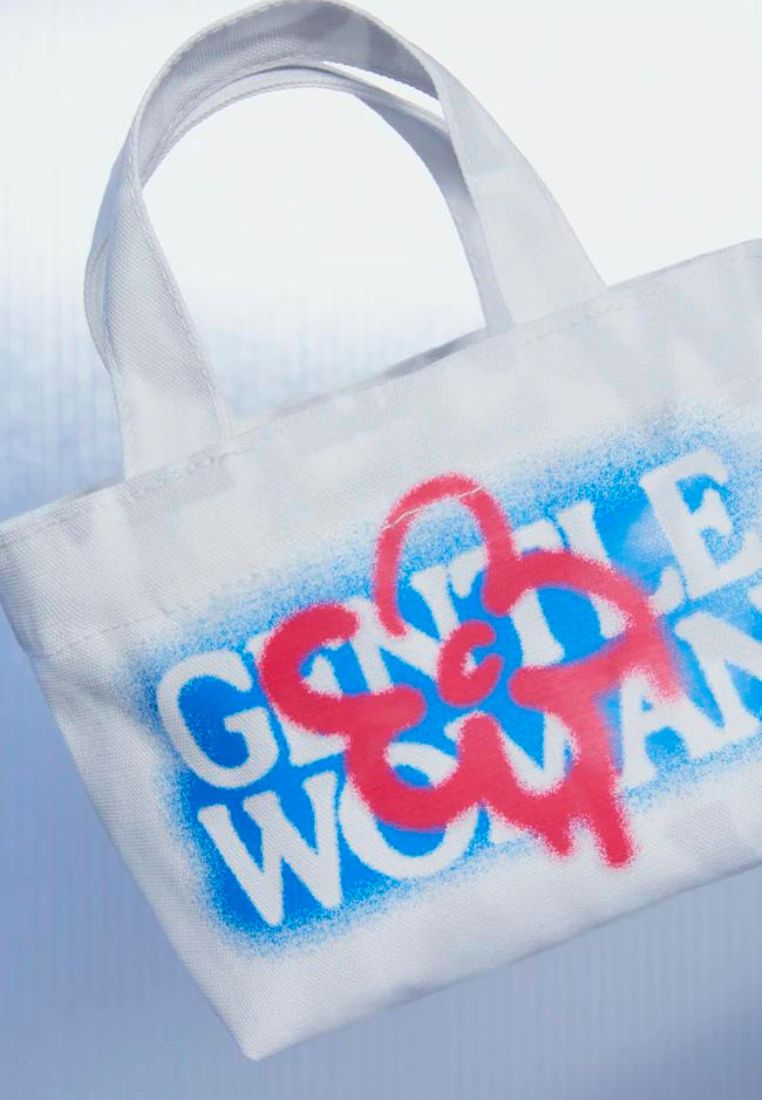 Heart Splatter Micro Tote