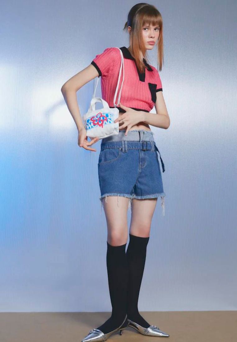 Heart Splatter Micro Tote