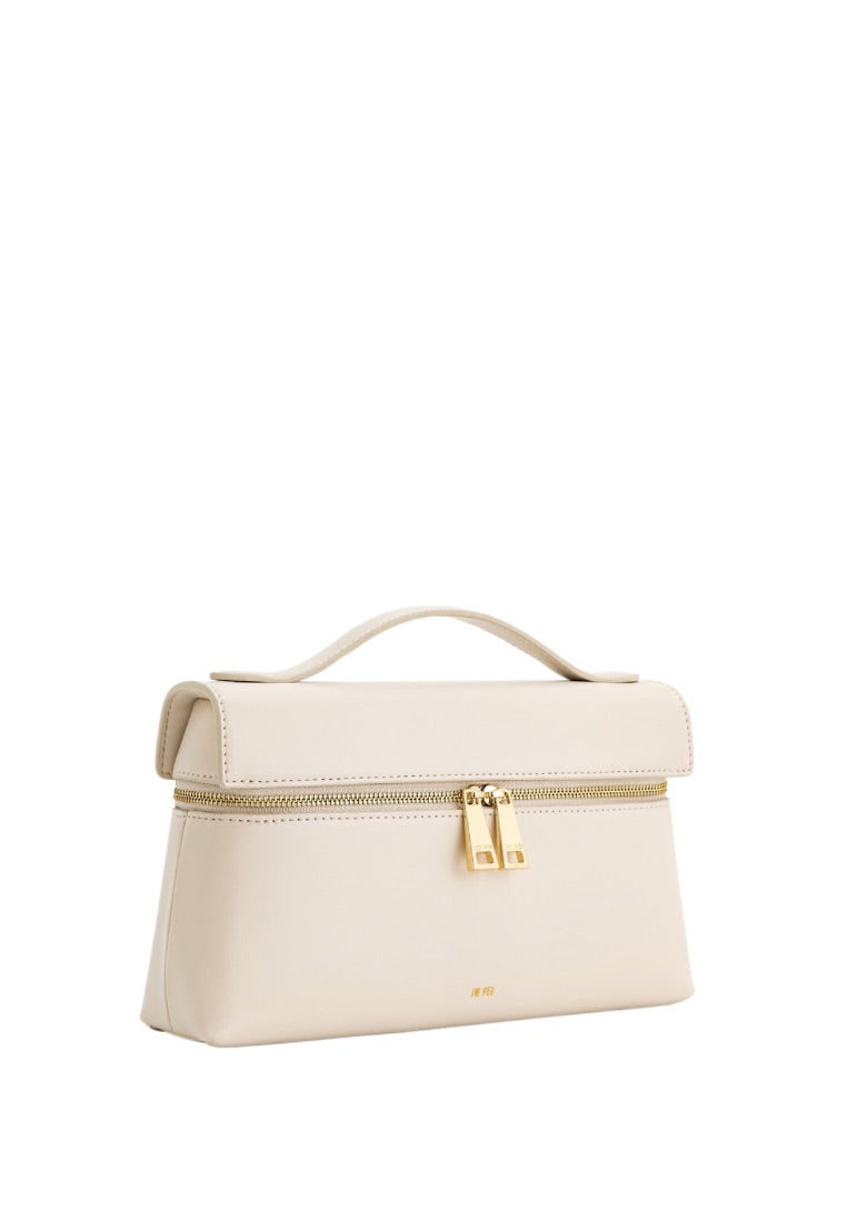 Thea Top Handle Bag - White