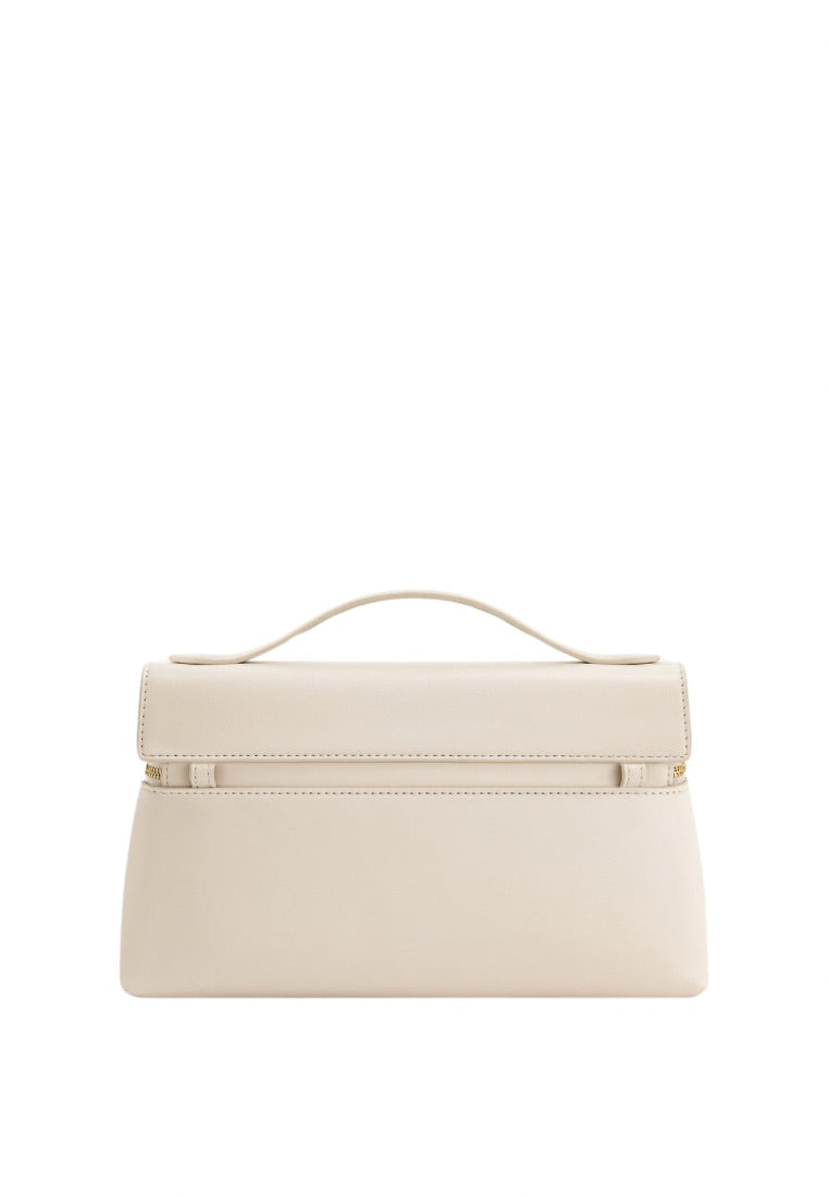 Thea Top Handle Bag - White