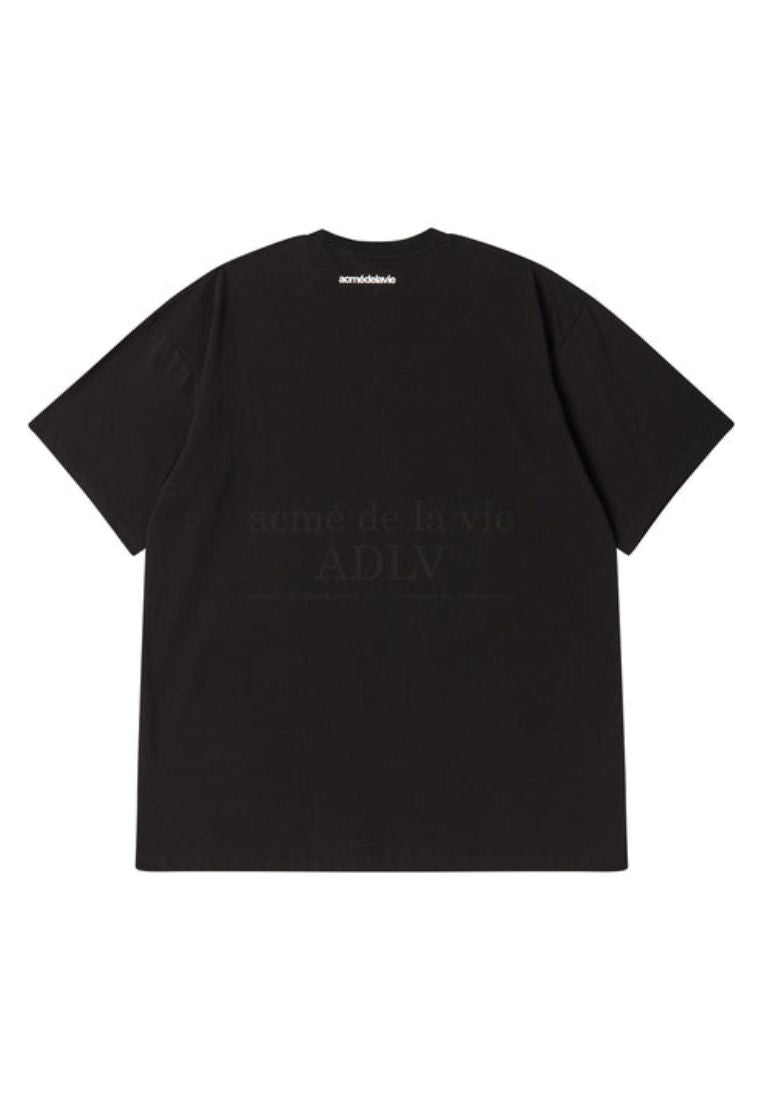 One Point Logo Short Sleeve T-Shirt Black