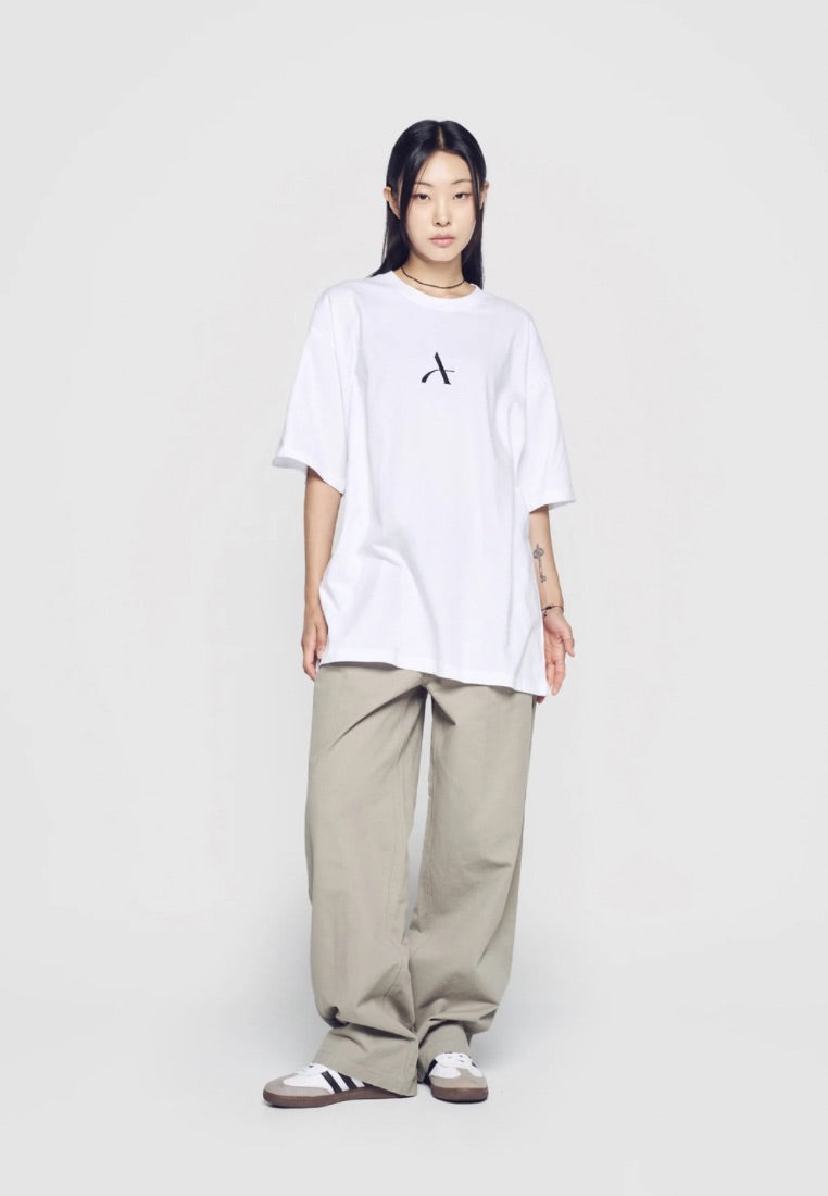 One Point Logo Short Sleeve T-Shirt White